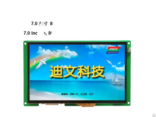 Dwin 7 Inch Display 800 480 Hmi Tft Screen Lcd