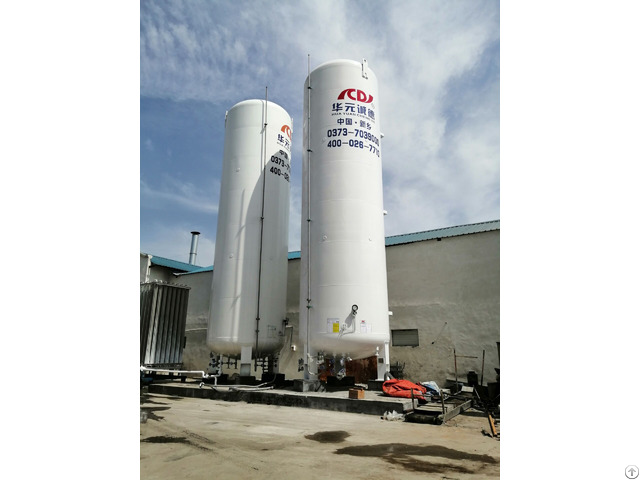 20m3 Stainless Steel Lng Cryogenic Liquid Tank For Gas Station