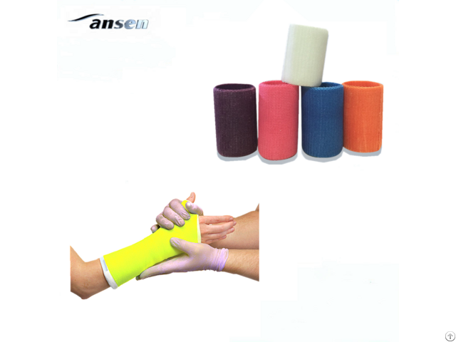 Medical Consumables Supplies Orthopedic Fiberglass Knitted Casting Tape 5inch