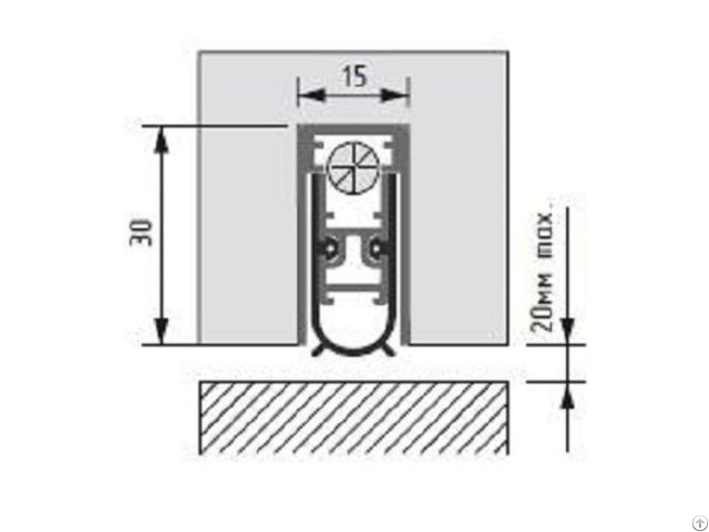 Automatic Drop Down Seal Sn 15x30