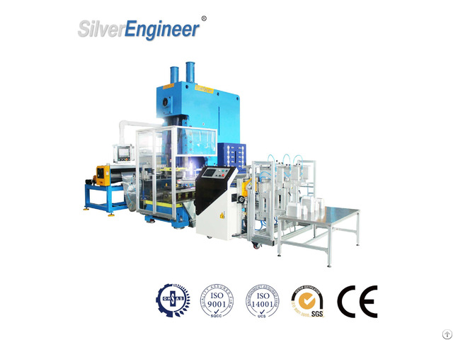 Aluminum Foil Container Making Machine Seac 63as From Silverengineer