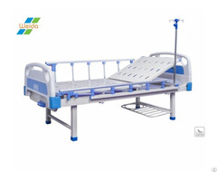 Single Crank Nursing Abs Hospital Patient Bed With Side Rail