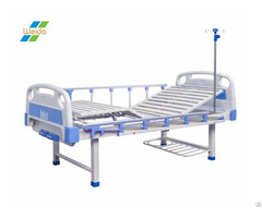 Double Crank Nursing Abs Hospital Patient Bed With Side Rail