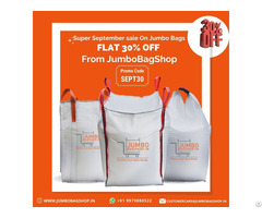 Super September Sale On Jumbo Bags From Jumbobagshop Flat 30% Off