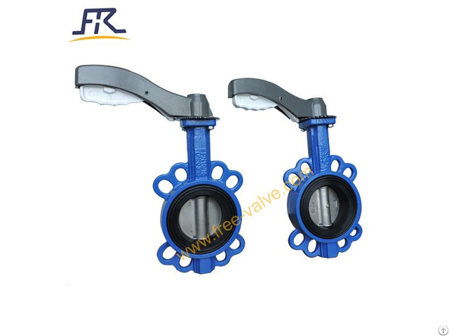 Lever Operated Wafer Resilient Butterfly Valve