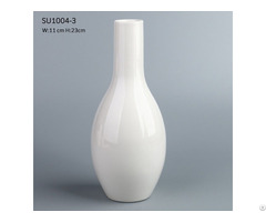 Wholesale White Ceramic Vase Home Desktop Decoration Crafts