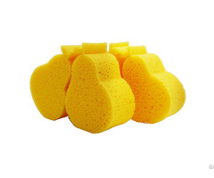 Hot Selling Baby Animal Customized Shape Bath Sponge Washing Sponges For Body Clean