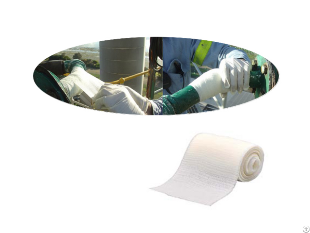 Fast Bonding High Strength Armored Cast Bandage For Pipe Repair