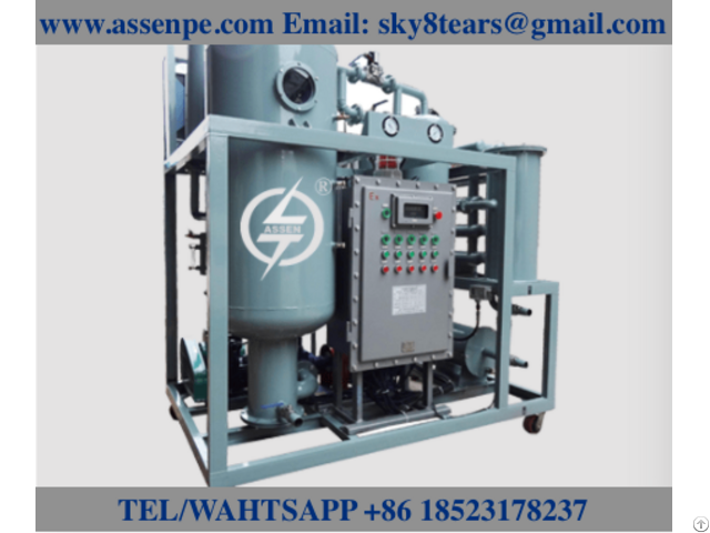 Reliable Ty Series Vacuum Unqualified Turbine Oil Purifier Machine Gear O Il Filtration