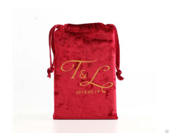 Soft Velvet Drawstring Gift Bag