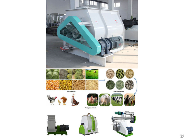 Poultry Feed Pellet Mixer Production Machinery