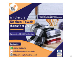 Wholesale Waffle Kitchen Towels Manufacturer