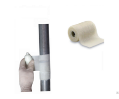 High Pressure Resist Fiberglass Pipe Repair Bandage Water Activated Polyurethane Resin Seal Tape