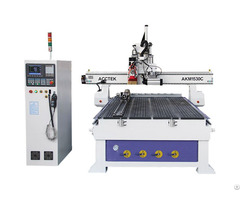 Atc Cnc Router With A Cutting Saw