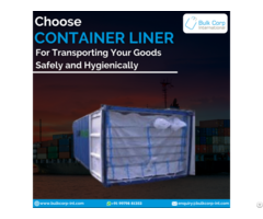 Choose Container Liner Bag For Packaging Dry Bulk Material