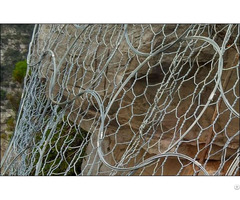 Woven Wire Hexagonal Mesh Rockfall Protective System