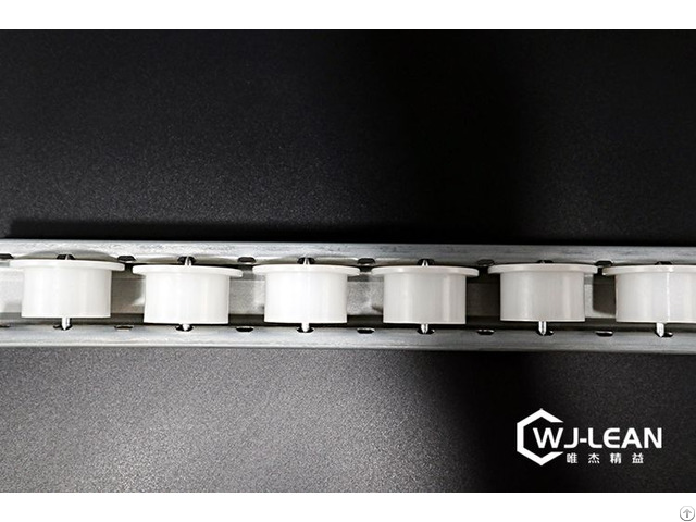 High Quality Material Handing Steel Roller Tracks With Flange Wheels