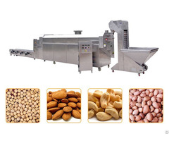 Continuous Peanut Roasting Machine Cashew Nut Roaster