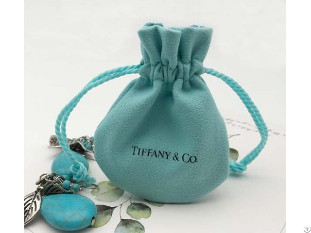 Tiffany Jewelry Pouch Turquoise