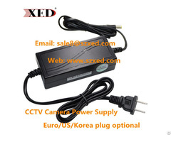 Dc12v 3a Fixed Cable Desktop Power Adapter Dc Converter Smps For Cctv Ip Camera China