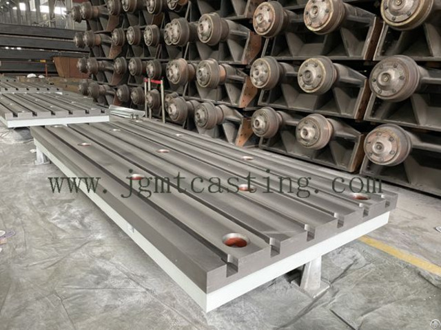 Cast Iron Assembly Plates Testing Platform For Turning Machine