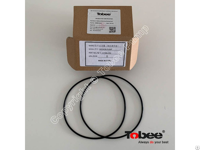 Tobee® Mission 2500 Supreme Pump Parts Seal