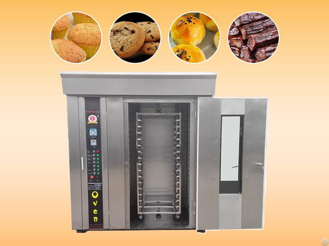 Trays Rotating Rack Oven