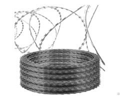 Concertina Type Barbed Wire Mesh Coils