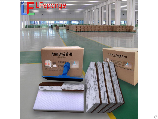 Floor Cleaning Kit Tile Melamine Pad