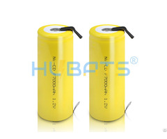 Hubats F Size 7000mah 1 2v Nicd Rechargeable Battery Flat Top With Tabs