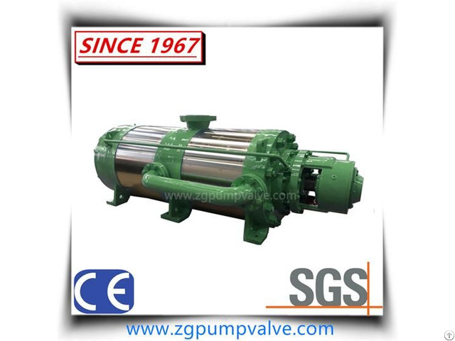 Stainless Steel Self Balanced High Pressure Multistage Boiler Feed Pump