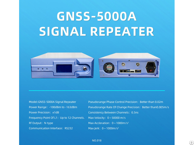 Signal Repeater Gnss 5000 001 For Navigation Product Development Production