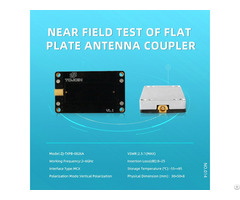 Near Field Test Of Flat Plate Antenna Coupler Small For Wifi Power