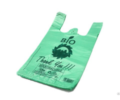Biodegradable Plastic T Shirt Shopping Bags