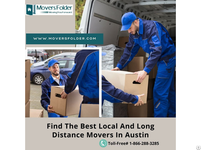 Find The Best Local And Long Distance Movers In Austin