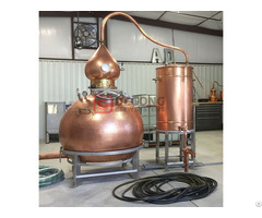 300l Copper Traditional Pot Still Whiskey Gin Distillation Equipment