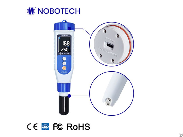 Npt Cloz801 Pen Type Pocket Residual Chlorine And Dissolved Ozone Meter For Water Quality Detector