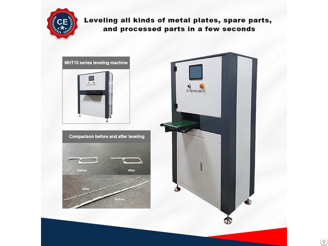 Leveling Machine For Thin Metal Parts