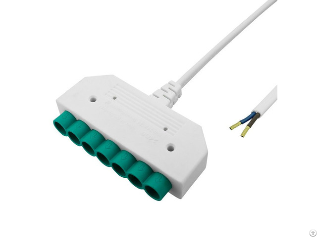 Ip54 Waterproof Led Splitter 6 Fach Power Connector Cable 12 Volt Dc