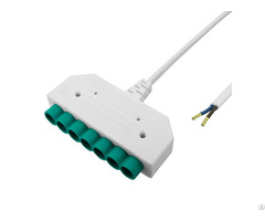 Ip54 Waterproof Led Splitter 6 Fach Power Connector Cable 12 Volt Dc