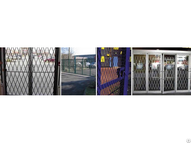 Expanded Steel Mobile Fencing