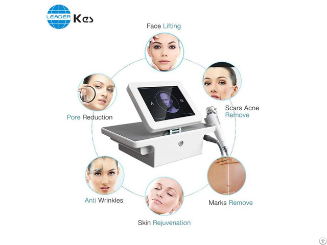 Factory Sale Widely Used Golden Rf Microneedle Machine Beauty Instrument