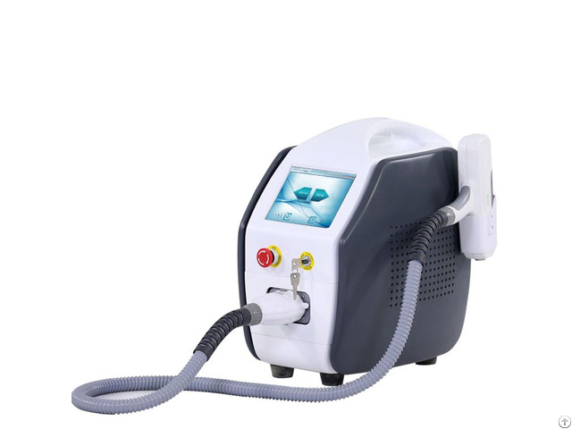 Q Switched Nd Yag Laser Tattoo Removal And Skin Care Machine