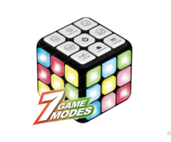 Flashdash Electronic Flashing Music Cube 3d Educational Toy Gift 7 Modes For Memory Brain Train