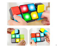 Electronic Music Cube Puzzle 4 In 1 Light Educational Game For Teenagers Children