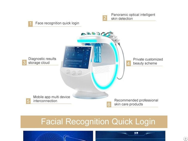 Skin Analyzer And Facial Care Machine