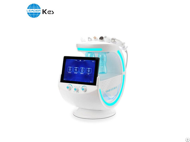 Beijing Kes Best Ice Blue Rf Hydra Dermabrasion Oxygen Skin Surfing Machine