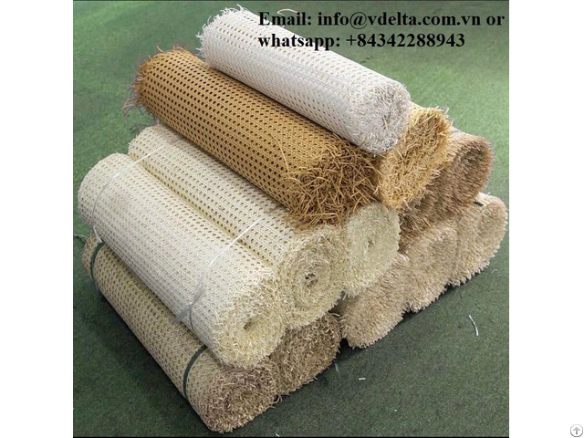 Webbing Rattan Roll Color Bleaching From Vietnam