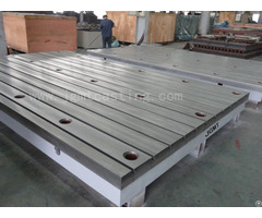 Cast Iron Floor Bed Plates Clamping Tables