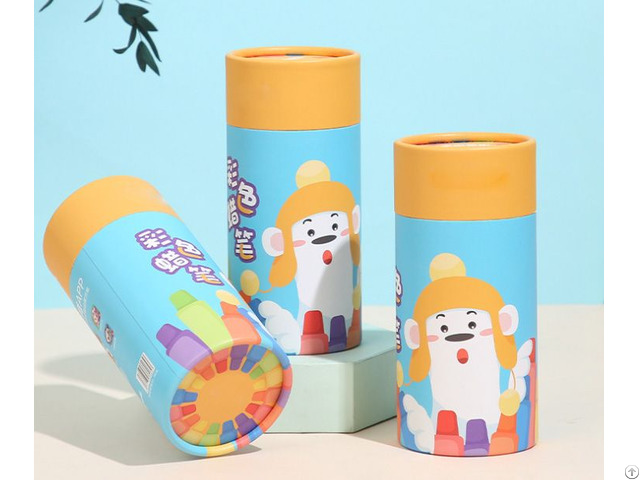 Round Paperboard Packaging Box Paper Tube